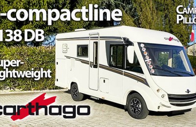 Carthago c-compactline I 138 DB: corto, stretto e leggero, ma pienamente Carthago