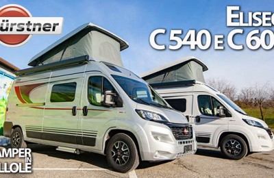 Bürstner Eliseo 540 e 600: due van a confronto, piccole differenze, grande carattere