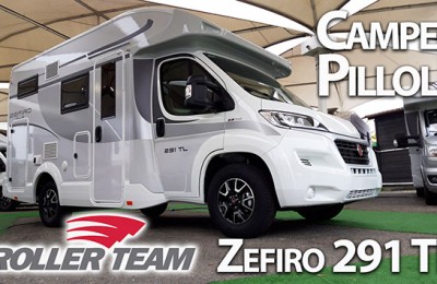 Camper in Pillole | Quick review - Roller Team Zefiro 291TL, compatto (solo 599 cm) ma ben abitabile
