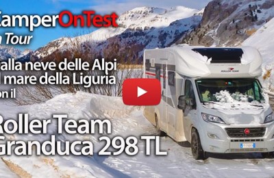 Con il nuovo Roller Team Granduca 298 TL dalle Alpi alla riviera ligure - CamperOnTest in Tour