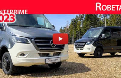 Anteprime camper 2023: Robeta, nuovi modelli su Mercedes-Benz Sprinter e una collaborazione speciale