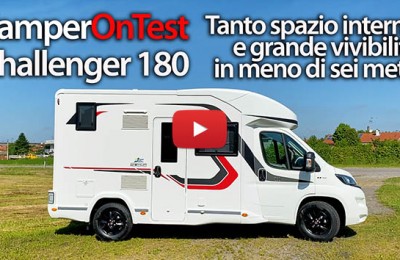 Challenger 180: tanto spazio interno e vivibilità in meno di sei metri - CamperOnTest