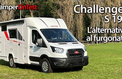 Challenger S 194 - Misure da van furgonato, ma più spazio vivibile e anche maggiore agilità