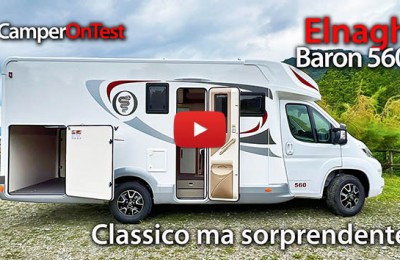 Elnagh Baron 560: semintegrale dal prezzo invitante e con un garage generoso