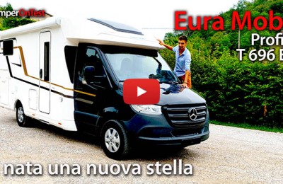 Eura Mobil Profila T 696 EB: il nuovo Top Class su Mercedes-Benz Sprinter guidabile con la patente B