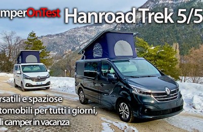 Hanroad Trek 5 e Trek 5+: versatili e spaziose auto per tutti i giorni, agili camper in vacanza