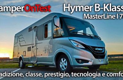 Hymer B-Klasse MasterLine I 780 - La massima evoluzione del binomio Hymer motorhome e Mercedes-Benz