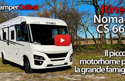 Itineo Nomad CS 660: il piccolo motorhome per la grande famiglia