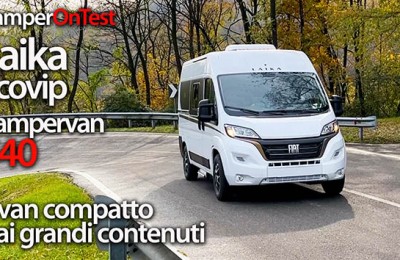 Laika Ecovip Campervan 540 - Un van compatto ma dai grandi ed esclusivi contenuti all’interno