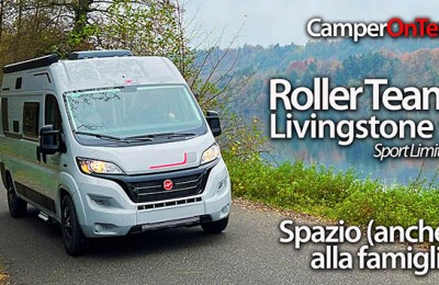 Roller Team Livingstone 5 Sport Limited - Un van dalla ricca dotazione e spazio anche per la famiglia