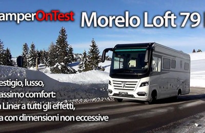 Morelo Loft 79 L: lusso, prestigio e massimo comfort. Un vero Liner ma in dimensioni non eccessive.