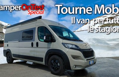 Tourne Mobil 435 - Un van di prestigio pensato per tutte le stagioni e per ogni clima. Anche i più rigidi.