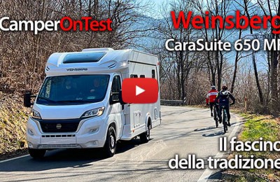 Weinsberg CaraSuite 650 MF EDITION [ITALIA]: profilato per 4 persone comodo, spazioso e ben dotato