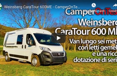 Weinsberg CaraTour 600ME - CamperOnTest - Campervan review
