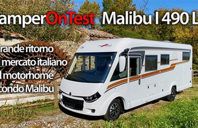 Malibu I 490 LE: il ritorno in Italia del motorhome secondo Malibu - CamperOnTest | Motorhome review