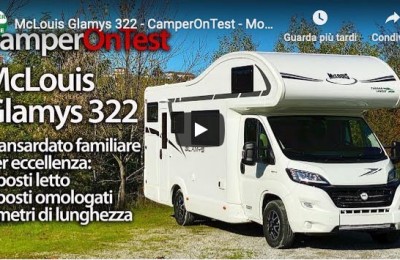McLouis Glamys 322 - CamperOnTest - Motorhome review