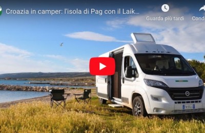 Croazia in camper: l'isola di Pag con il Laika Kosmo Van 6.0 - CamperOnRide #vanlife