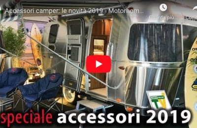 Accessori camper: le novità 2019