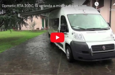 Dometic RTA 20DC, la veranda a misura di van