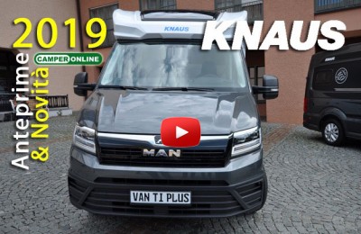 Knaus 2019 - Anteprime Camper - Motorhome Preview