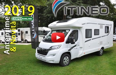 Itineo 2019 - Anteprime Camper - Motorhome Preview
