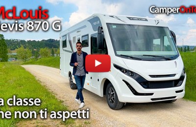 McLouis Nevis 870 G: letti gemelli e living face-to-face con un tocco di classe ed eleganza