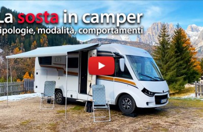 La sosta in camper: tipologie, modalità, comportamenti