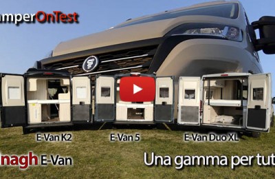 Elnagh E-Van K2, 5, Duo XL Premium: tre modelli per la coppia, la famiglia o gli amanti dello sport