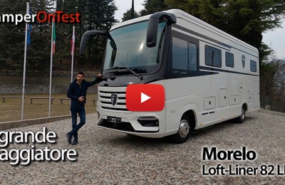 Morelo Loft Liner 82 LB: Iveco Eurocargo, prestigio, grandi spazi e ampio margine di carico