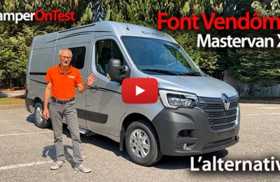 Font Vendôme MasterVan XS: van compatto, con alcune soluzioni particolari e un arredo ben realizzato
