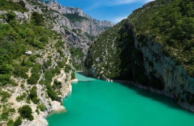 Le gole dell'Alta Provenza francese, in camper