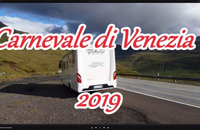 Carnevale di Venezia 2019, in camper