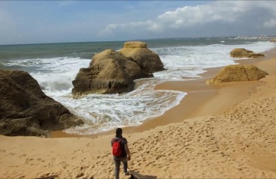 Algarve in camper (Portogallo): onde gigantesche