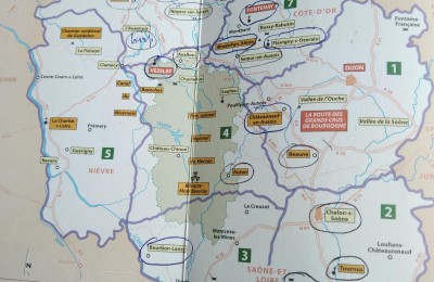 Viaggio in Borgogna  in camper