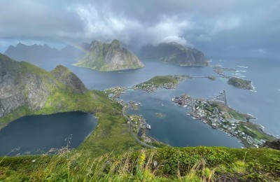 Norvegia up to Lofoten on the road in camper