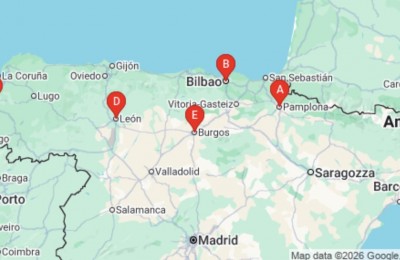 Lumachina in Spagna del Nord e Barcellona in camper