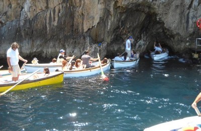 Caserta, Pompei e Capri in camper
