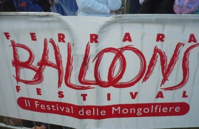 Ferrara - balloon festival in camper