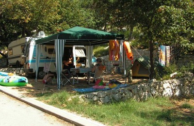 Pag, Croazia in camper