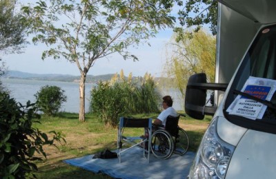 una gradita e imprevista meta di viaggio in camper