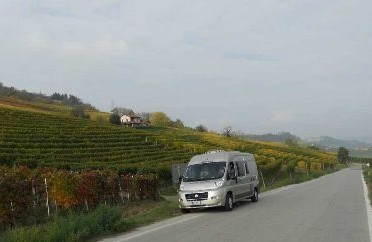 Langhe Piemontesi in camper