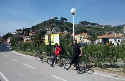 Ciclabile San Lorenzo - Sanremo in camper