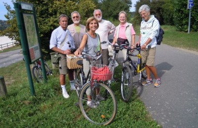 Borgogna con camper e bici