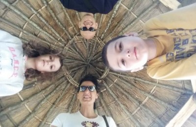 Con le sette sorelle a Winchester in camper