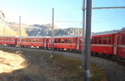 Treno del Bernina e Livigno - Ponte dei Santi in camper