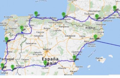 Portogallo e Spagna in camper