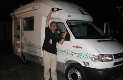 Kayak tour in Italia in camper