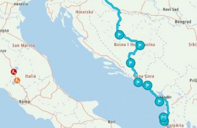 Viaggio tra Montenegro e Albania via Balcani in camper