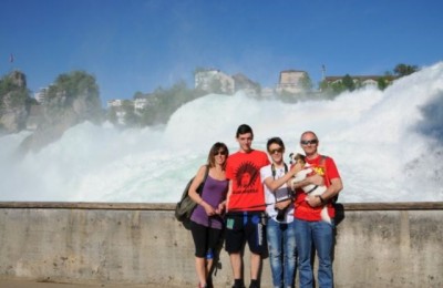 Cascate del Reno e lago di Costanza in camper