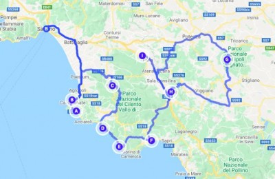 Estate 2020 Italia Cilento e Dolomiti Lucane in camper